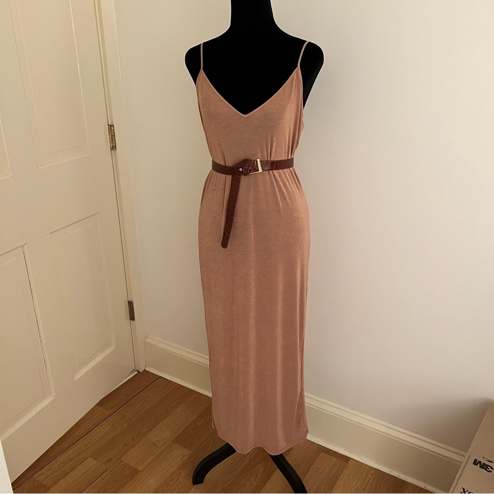 Zara Slip MIDI Dress, Size M